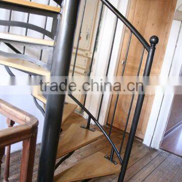 save space spiral stairs design