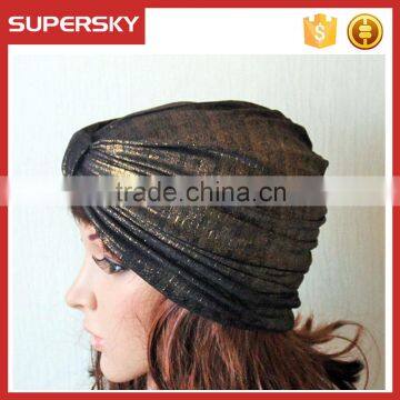 A-146 Fashion Hair Turban Hat Fashion Jersey Twist Turban Women Stretch Turban Hat photo-2