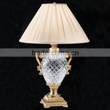 Antique brass table lamp, indian standing lamp2270