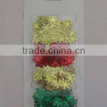 HOT SALE 14G Foil PVC Christmas Party Decorations Snowflake Table Confetti