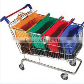 Best Selling High Quality Cheap Laminated Non-woven trolley bag trolley bag 4 wheels trolley bag Folding Scooter Luggage Trolley