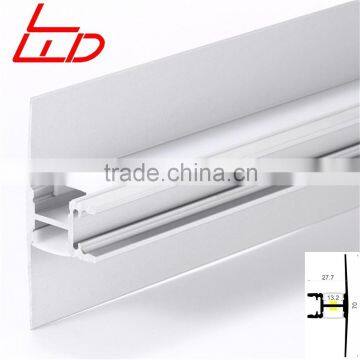 Hot sale wall decoration mounted profile led wall washer housing with two directed light outputs up and down