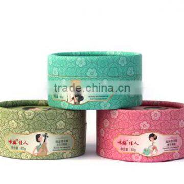 Printed recycled eco-friendly small round packaging boxe round package box for soap