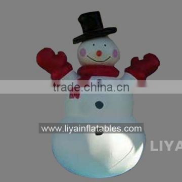 inflatable snowman