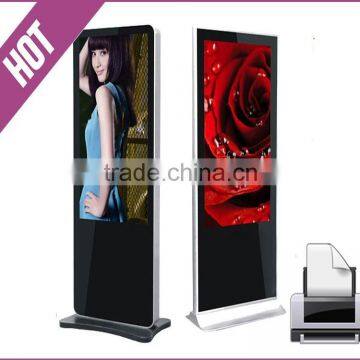 Latest Digital Signage kiosk advertising screen print photo