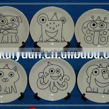 children plate /porcelain dinnerware (100-556)