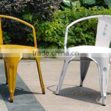 Garden outdoor restaurant furniture iron chair