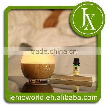 Health Care Product With LED Color Light Ultrasonic Aroma Diffuser With Nebulizing Diffuser WOOD + GLASS photo-5