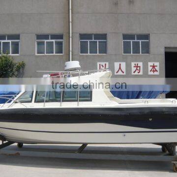 25 feet deep V cabin fiberglass Patrol boat