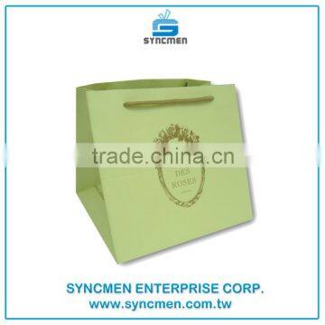 Luxury Custom Logo Full Color Printing Handmade Fashion Paper Bags With Handles photo-3