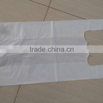 white T-shirt bags thickness 17mic low price
