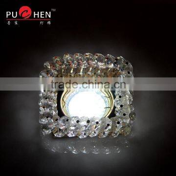 Crystal Ceiling Lighting Beads Connected Halogen LED Lamps MR16 GU10 Model BS303