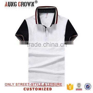 Men's Short Sleeve Cotton Polyester Polo Shirt Printing Wholesale Price