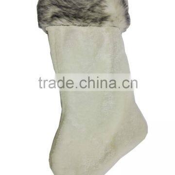 Winter kids Christmas stocking for home decoration