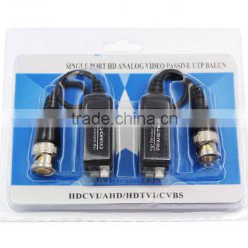UTP Twisted Pair 1 Channel Passive CCTV HD CVI TVI Ahd Video Balun photo-2