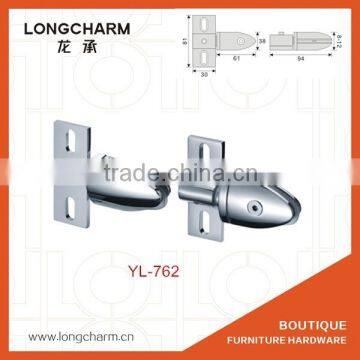 77mm Glass Holding Clips Commercial Shelving Brackets Glass Clamp photo-2