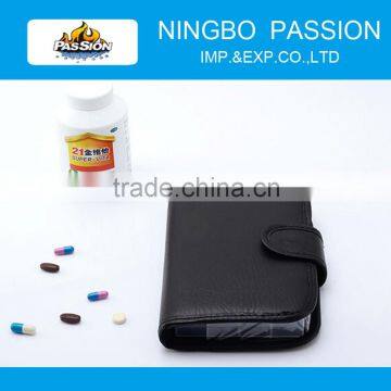 Plastic Pill Box / Plastic Medicine Boxes / PU piil case