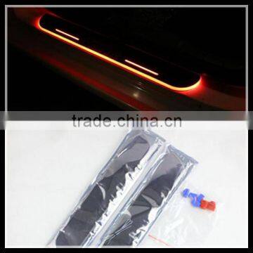 door step led moving scuff plate door sill light strip for mazda 6 atenza 2013-2014 door sill plate scuff light car accessories