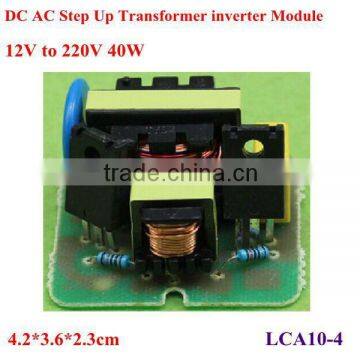 Isolated dc to ac step up power inverter module 12v up to 220v 40W China Supplier