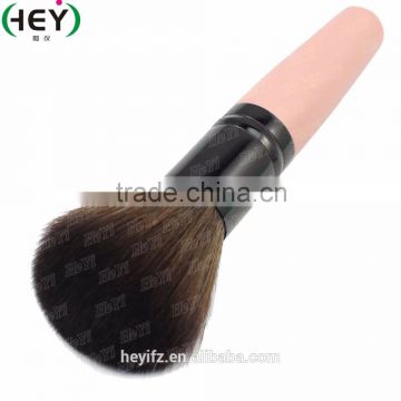 Hot Sale Wooden Handle Synthetic Hair Dome Dense Vegan Powder Brush