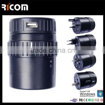 universal ac adapter,universal adapter with safety shutter,universal lens adapter-UC310-Shenzhen Ricom