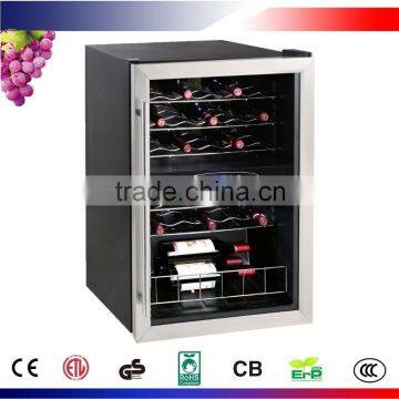 CANDOR JC-130A2E 48 Bottles Compressor wire shelf Direct Cooling Wine Cooler