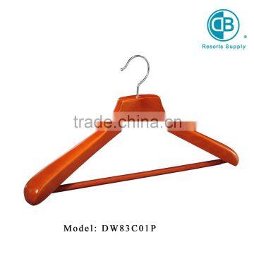 hotel luxury wooden hanger