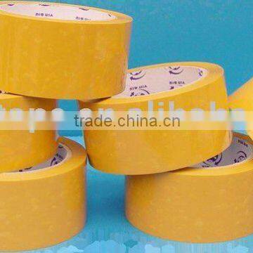 yellowish packing box sealing tape