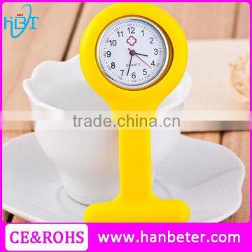 Easy to Carry High Quality Japan Movt Cartoon Nurse Watch With Silicone Band