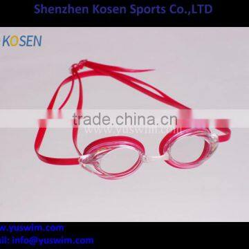 2015 New Swim Goggle With Prescription Lens Available Antifog Adult Swimming Glasses