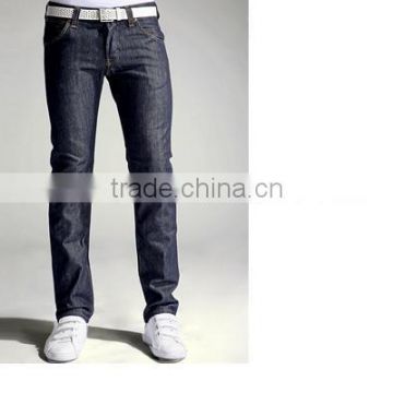 Mens 100% cotton denim long pant