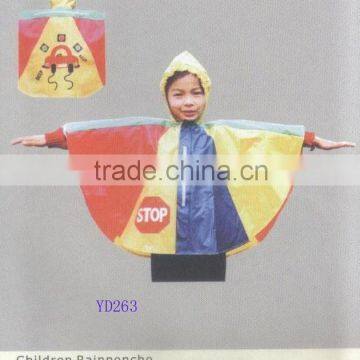 CHILDREN RAINPONCHO / PVC CHILDREN RAINPONCHO YD263