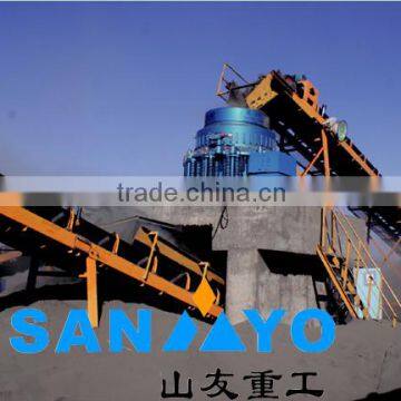 Widely used cone crusher mining granite crusher from Shanghai SANYYO