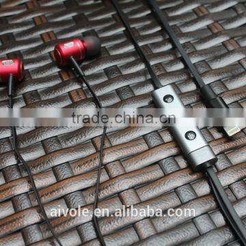 Hot Sale Earphone With Microphone for Iphone6s/7 Digital Stereo Earphone With Microphone