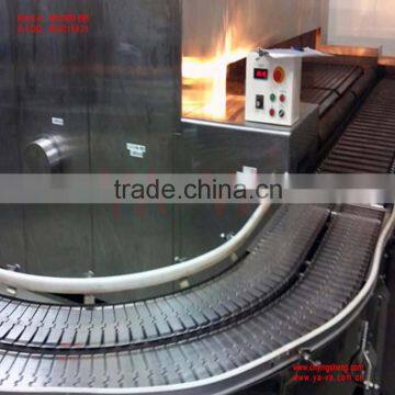 Guide Rail Curve Steel Scrap Conveyor for Food and Beverage Industry photo-5
