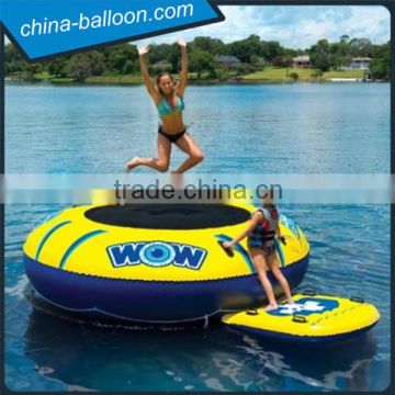 Inflatable water trampoline,water inflatable jumper,inflatable water bouncer for kids and adults