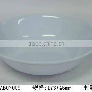 Melamine nice design white melamine light bowl