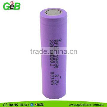 Hot Rechargeable 18650 3.7V Solar Electrical Mobile Battery for Micromax Phones