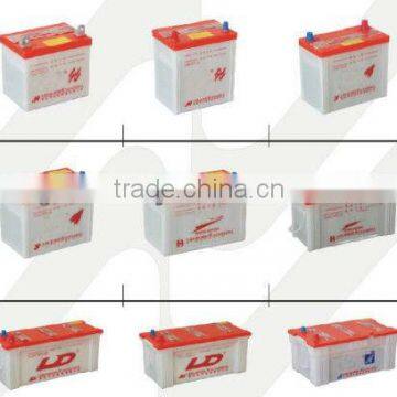 Professionally-Producing Lead Acid Dry Charged Car Battery for Starting