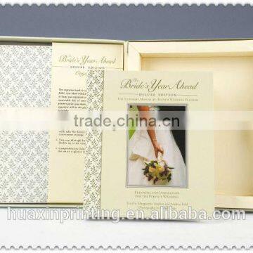 beautiful and romantic wedding notebook