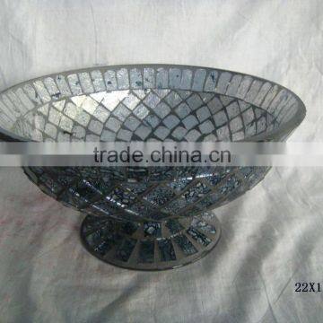 MOSAIC GLASS BOWL DECORATION