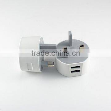 5V Micro Usb Adapter 1A Wall Charger With 3 Pin UK Plug