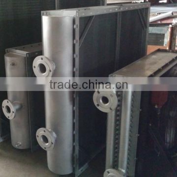 Industrial fin type tube heat exchanger for air dryer