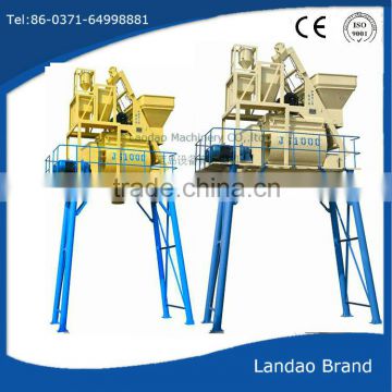 Greatly welcomed Concrete mixing stationt with electric compulsory JS concrete mixer