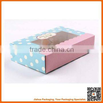 logo paper box foldable for chocolate