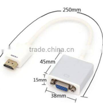 cabletolink HDMIto VGA with Audio Output Cable Converter Adapter Lead for HDTV PC PS3 Xbox