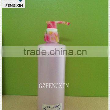 Personal care use PET plastic bottle 300ml for shampoo