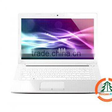 china Intel i5 Dual 2.5GHz DVD notebook computer, 4GB 750GB 14 inch mini fashion laptop
