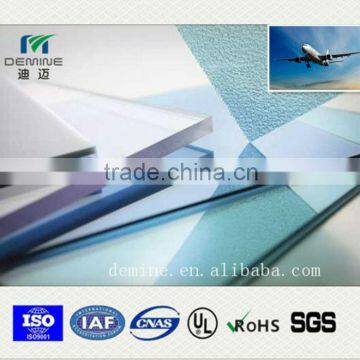 Suzhou polycarbonate sheet for air container in 100% original material of Bayer and GE with high quality