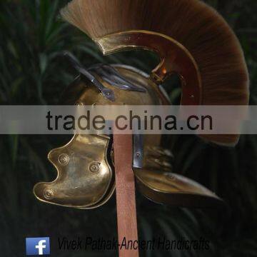 Medieval Brass Roman Helmet